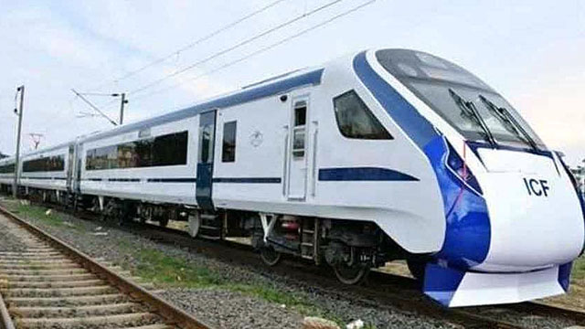 Train 18 successful trail in india, Maximum Speed of 200 KMpH