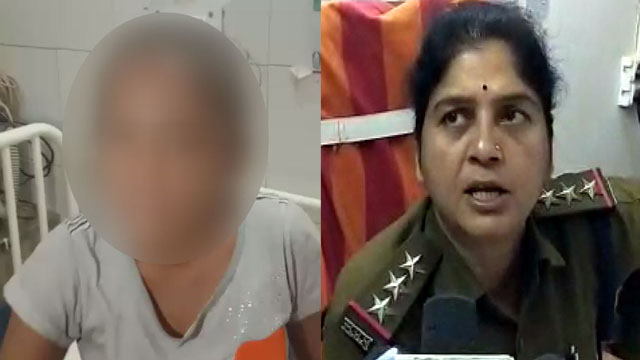 शिवपुरी में युवती ने पुलिस पर लगाया आरोप, पुलिस बोली जब भी शिकायत आएगी कार्यवाही करेंगे