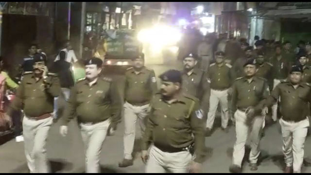 Vidisha Police Flag March