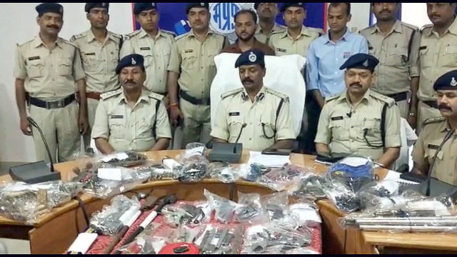 Seized Illegal Arms