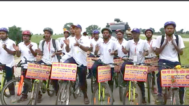 Gandhi Jayanti Cycle Rally