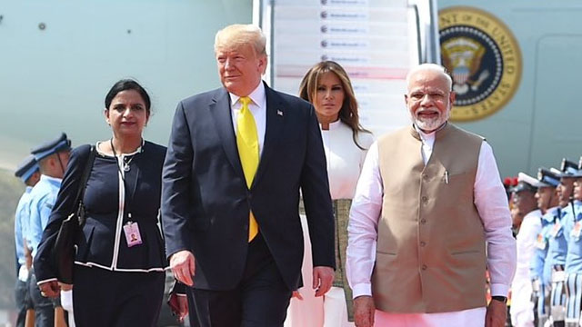 President Donald Trump india