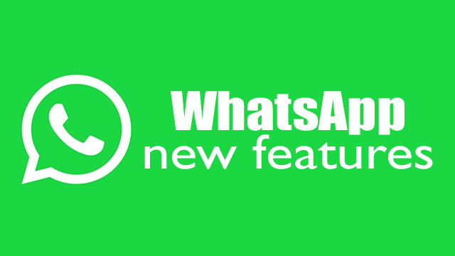 New features WhatsApp