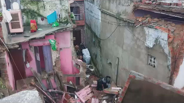 house Collapsed Jabalpur