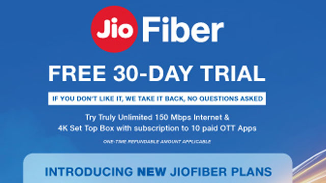 jio fiber plan