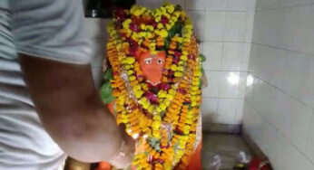 मेहगांव श्री हनुमान मंदिर में हुई महाआरती