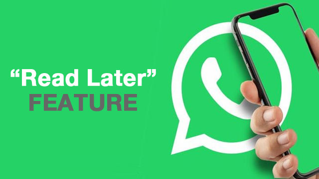 Read Later feature in whatsapp