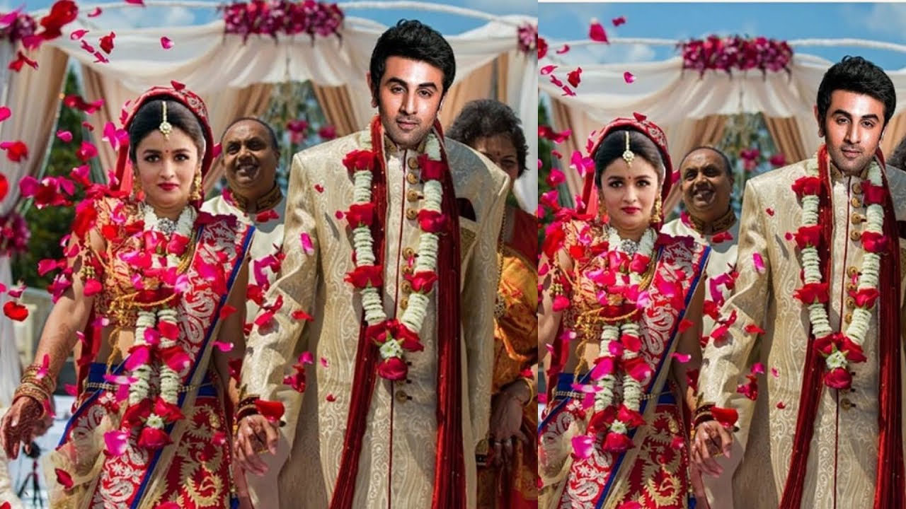 आलिया रणवीर ने गुप-चुप कर ली शादी ! वायरल हो रही ये फोटो - Alia Ranveer Marriage Pics