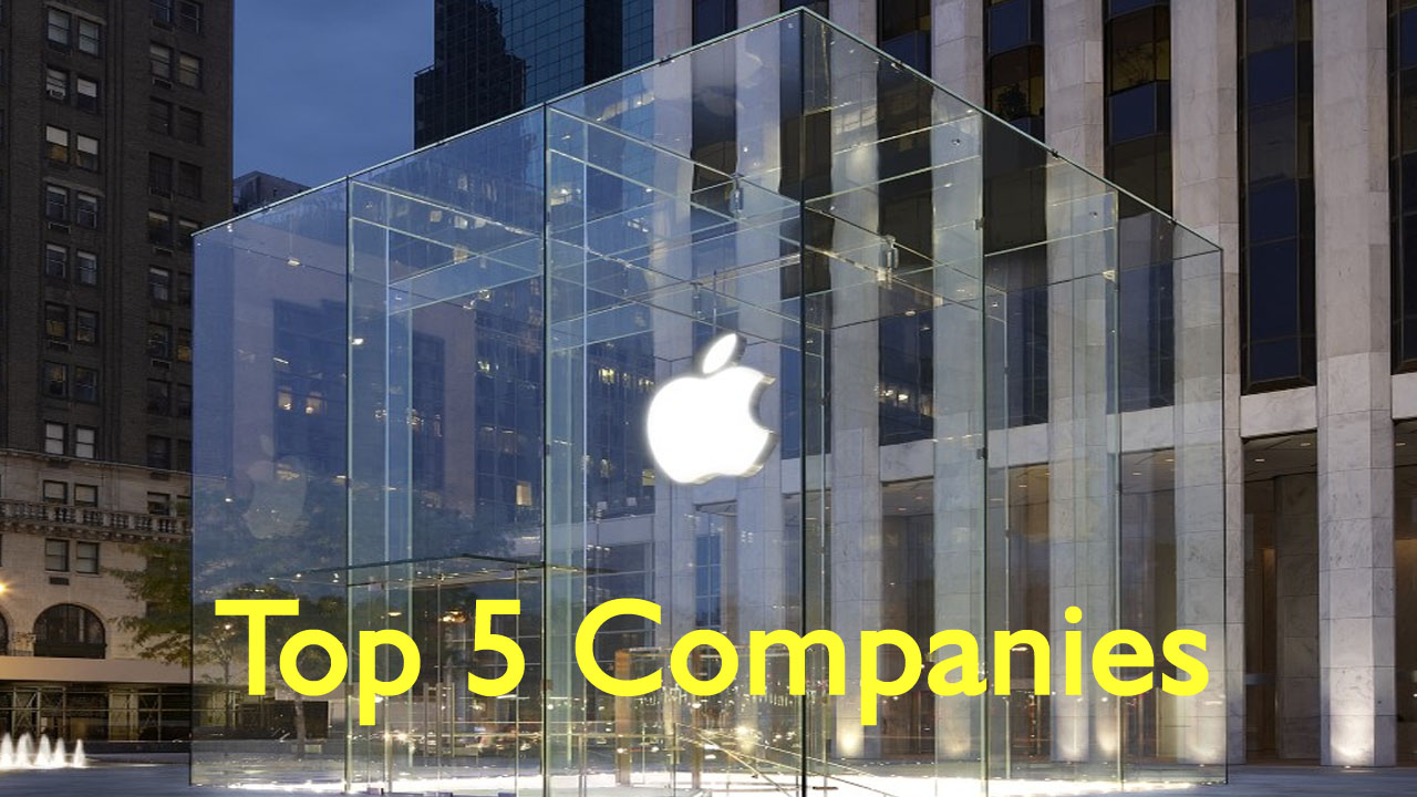 Top Five Companies : अमेरिका की पांच बेहतरीन कम्पनियां