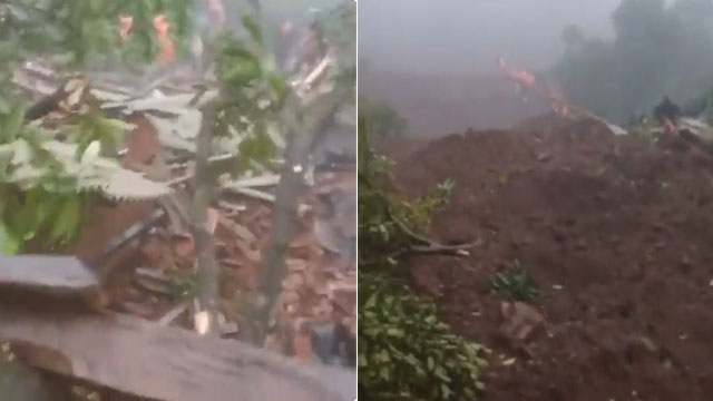 Landslide Destroyed 40 Houses, Another natural calamity in Maharashtra’s Raigad