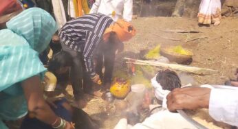 छिंदवाड़ा के बरधिया में उमड़ी आस्था की भीड़, गोसाईं समाज ने विधिवत किया जवारे का विसर्जन