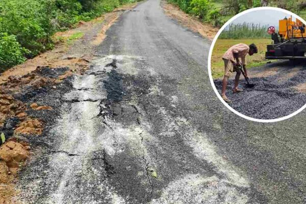 Umariya Pali Road Construction News